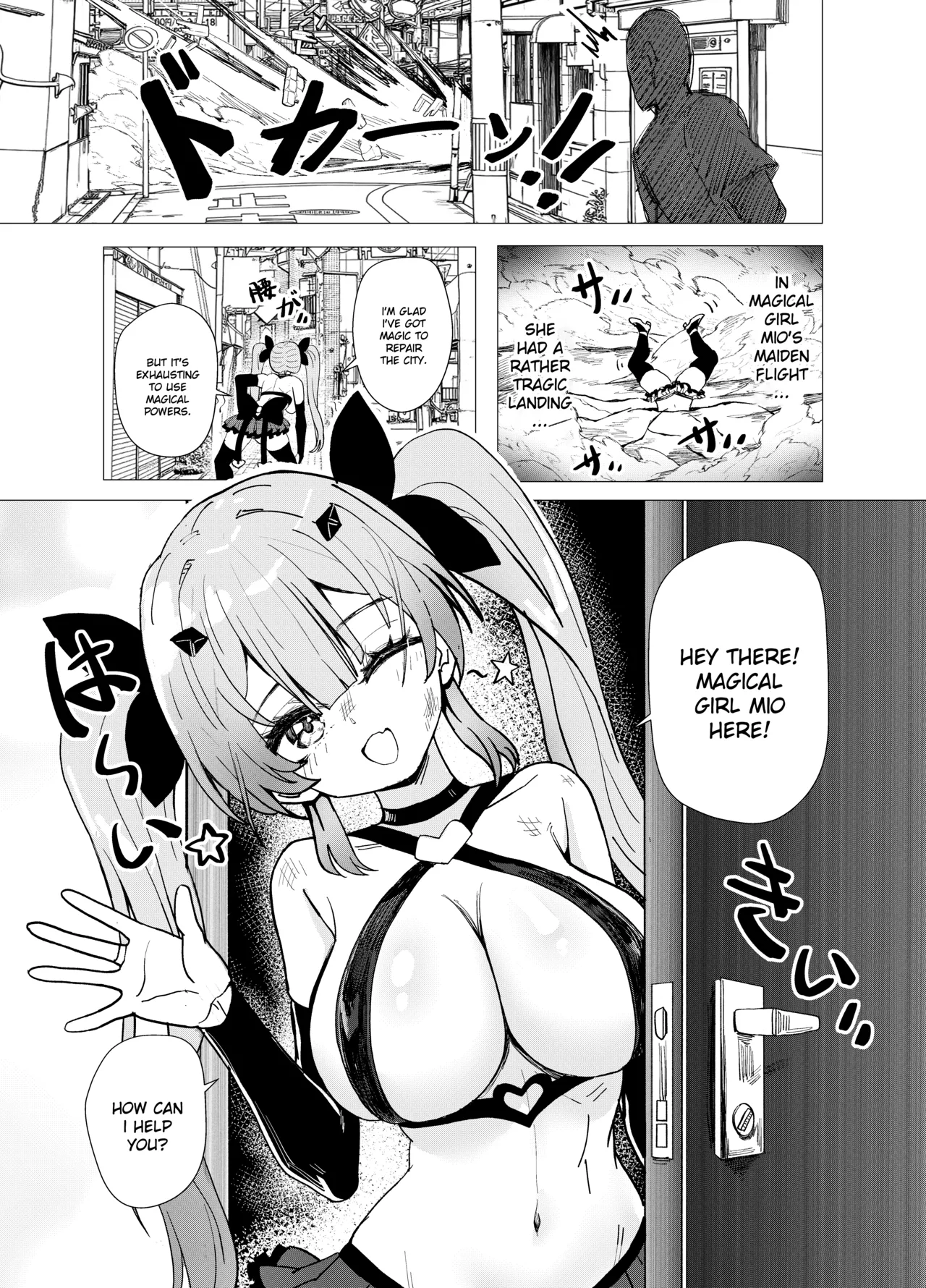 Hentai Manga Comic-Magical Girl Mio-chan is kidnapped and defeated by a bad old man.-Read-12